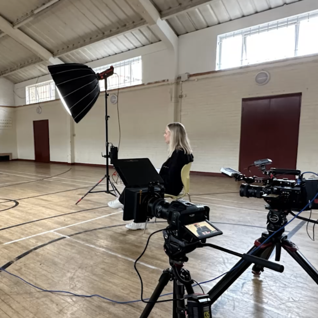 Photo of an interview